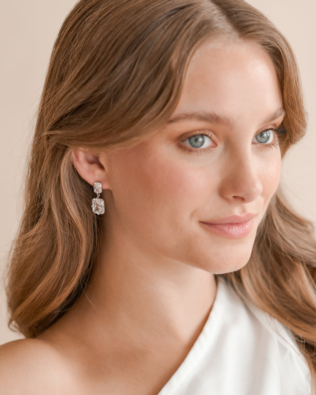 Crystal Drop Earrings Bridesmaids