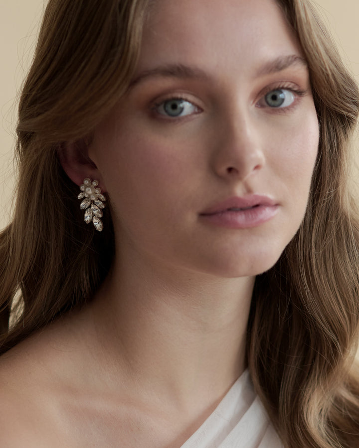 Pearl Bridal  Earrings