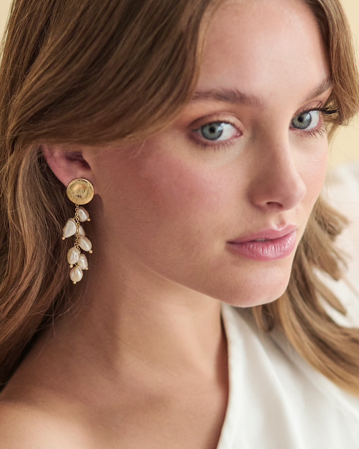 Earrings with Freshwater Pearls
