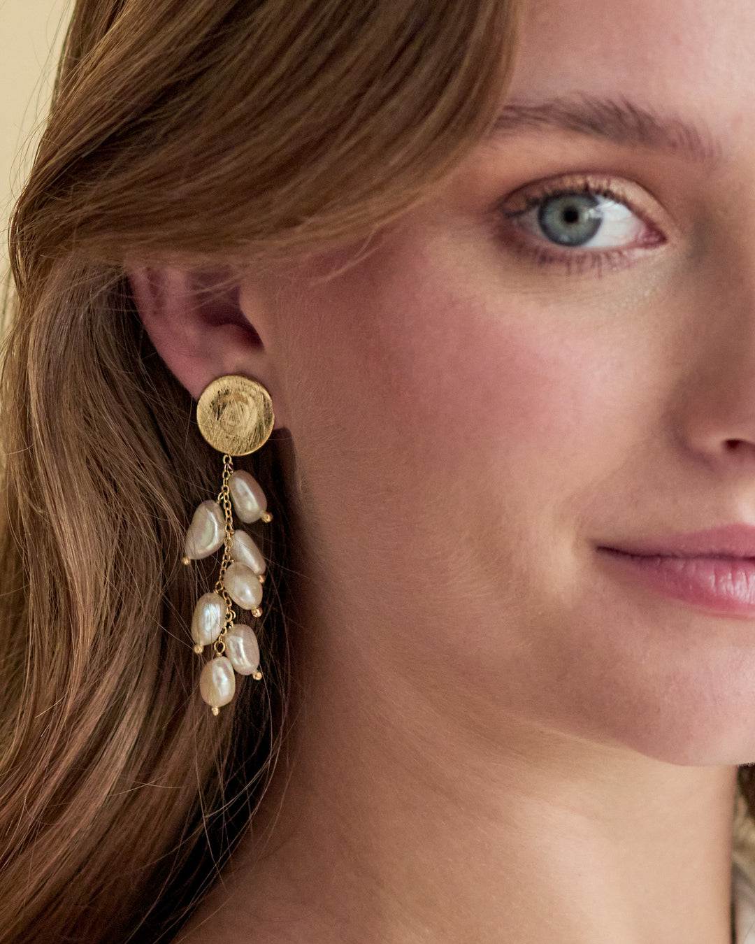 Wedding Earrings with Pearls