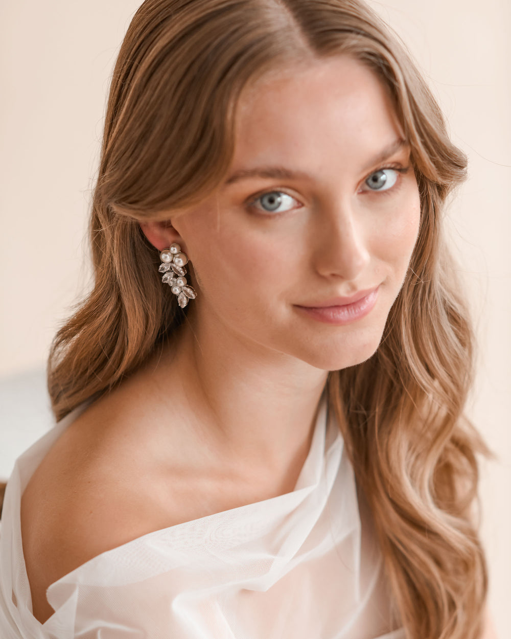 Pearl Wedding Earrings