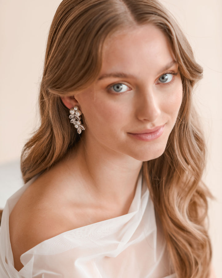 Pearl Wedding Earrings