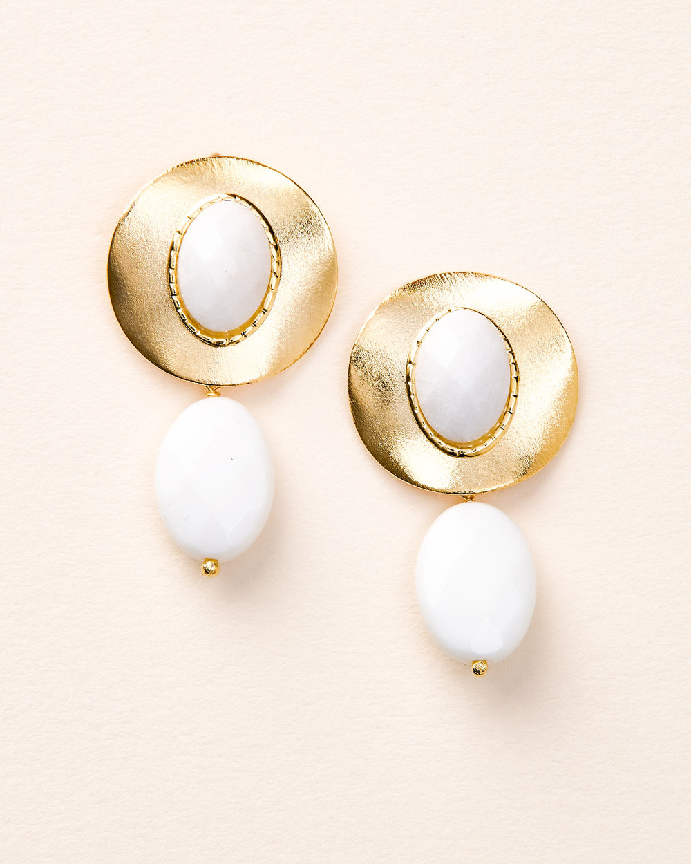 Chic Gold Dangle Earrings