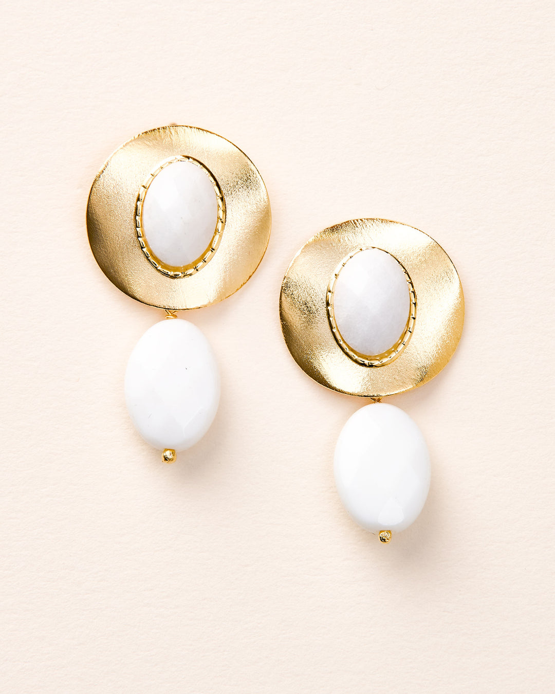 Chic Gold Dangle Earrings