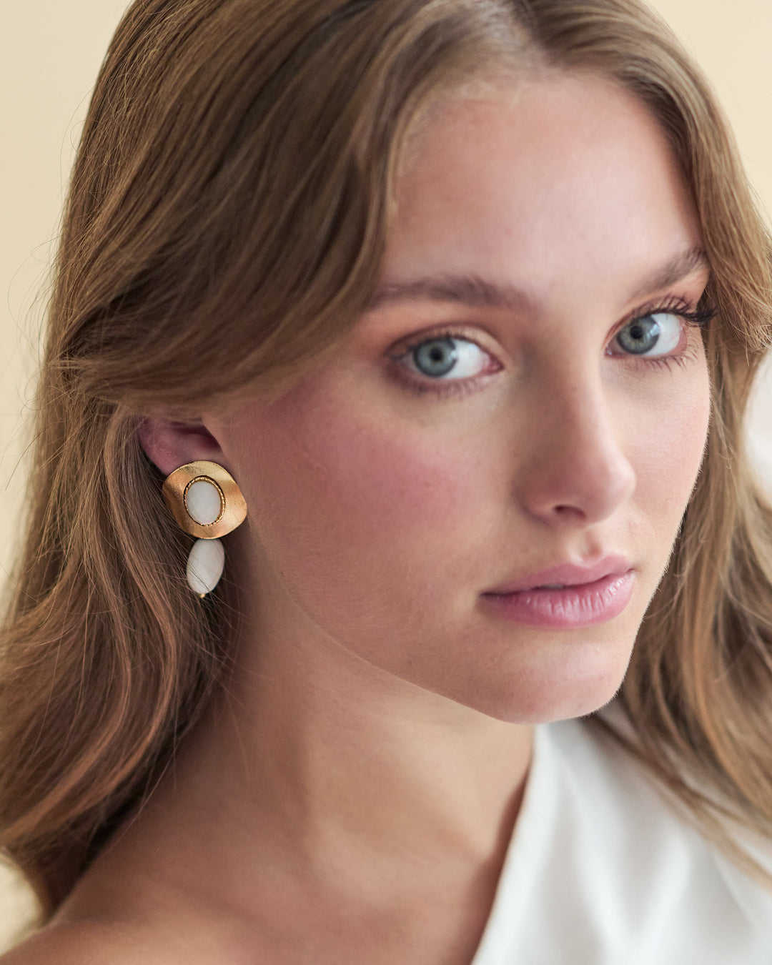 Chic Gold Dangle Earrings