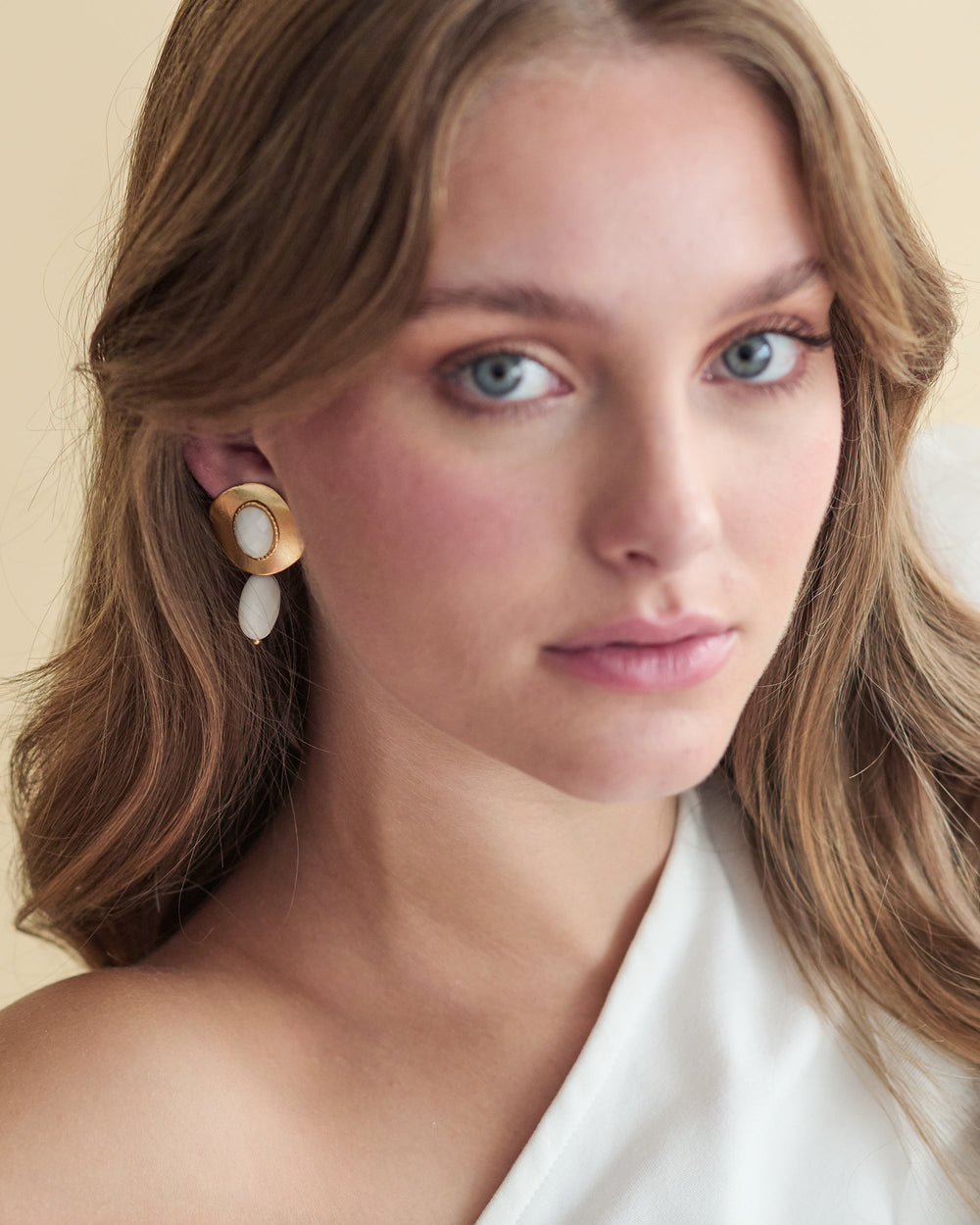 Bold Gold Dangle Earrings