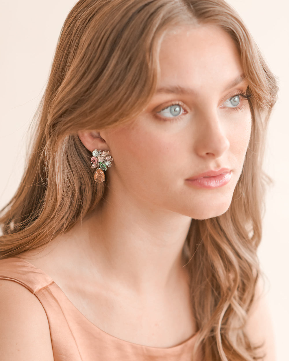 Multi colored Dangle Earrings
