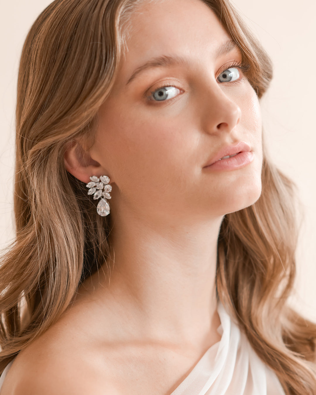 Dangle Wedding Earrings