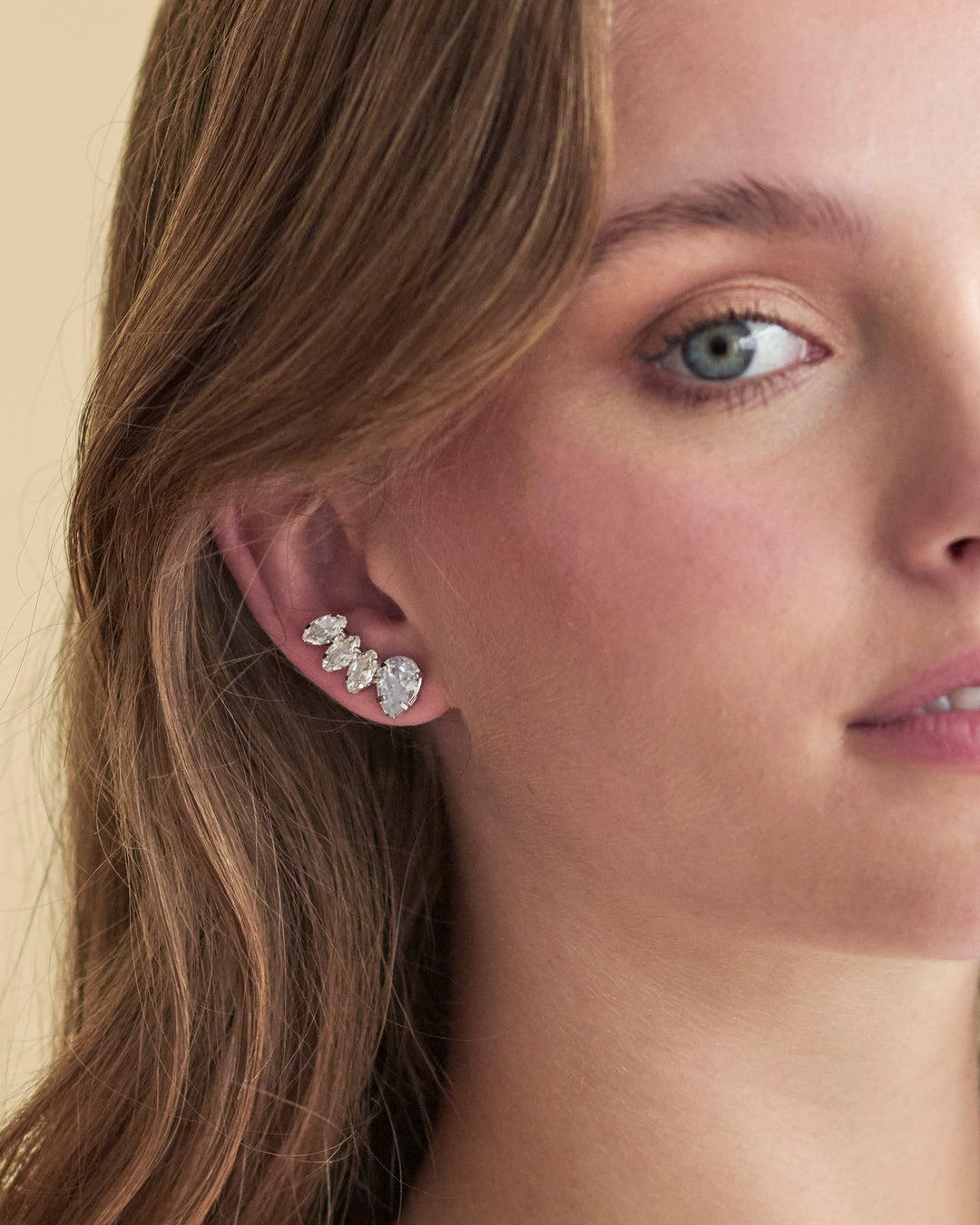 CZ Wedding Earrings
