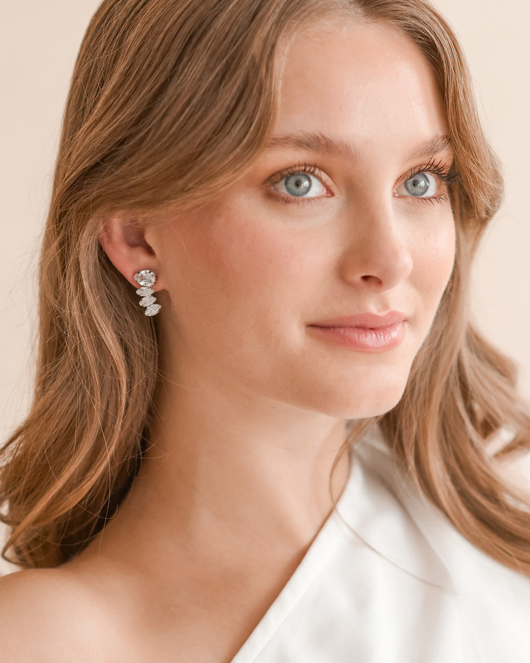 CZ Ear Climbers