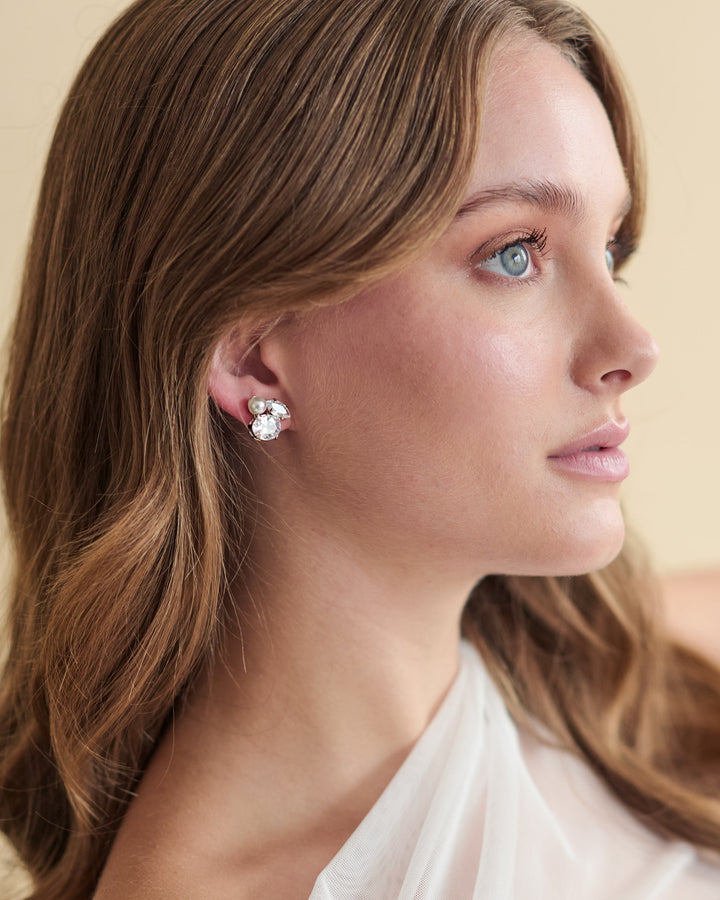 Wedding Earrings Pearl