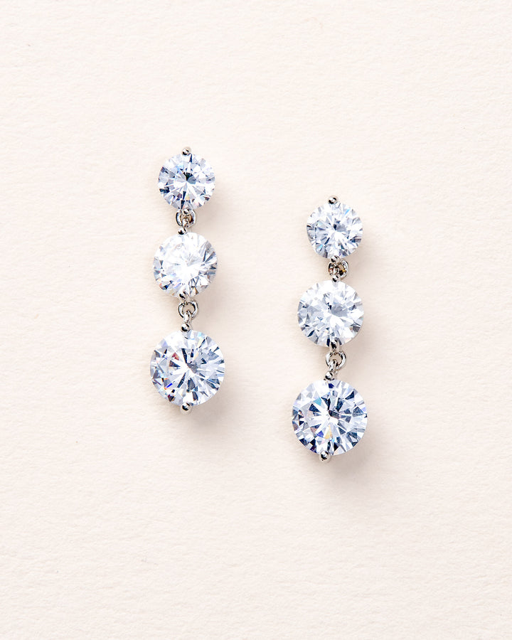 CZ Dangle Earrings