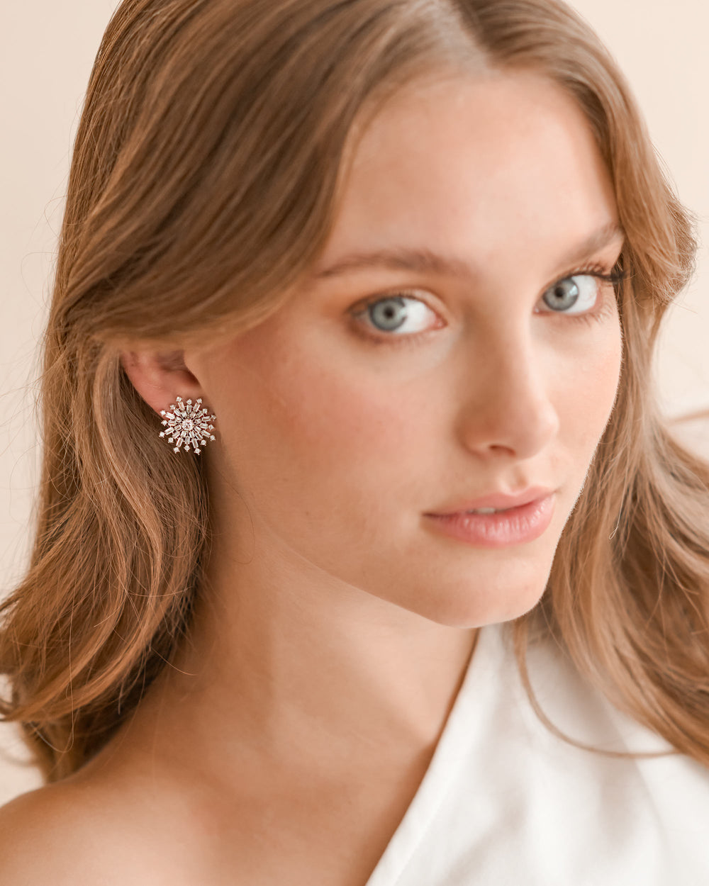 CZ Stud Earrings