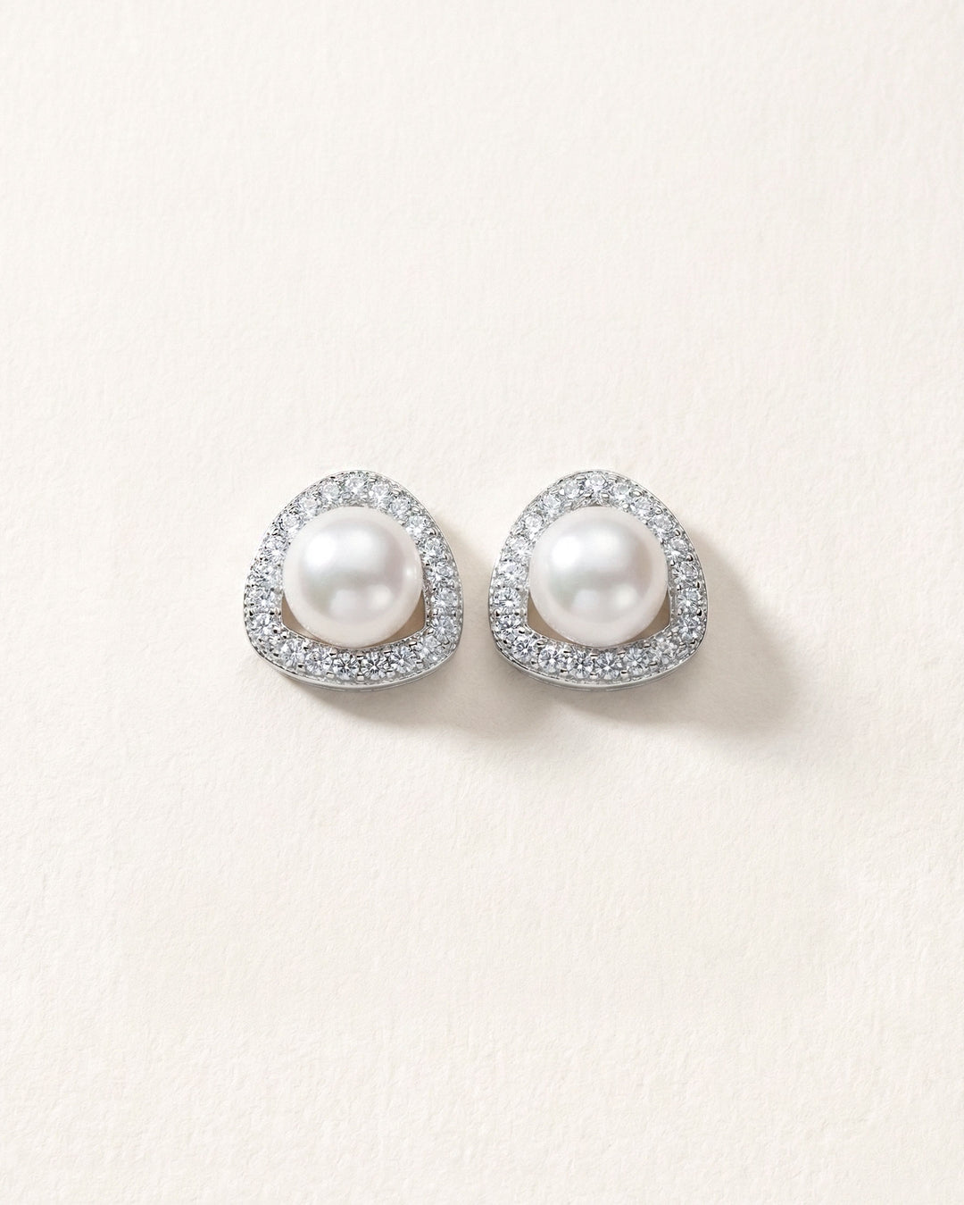 Pearl Stud Earrings