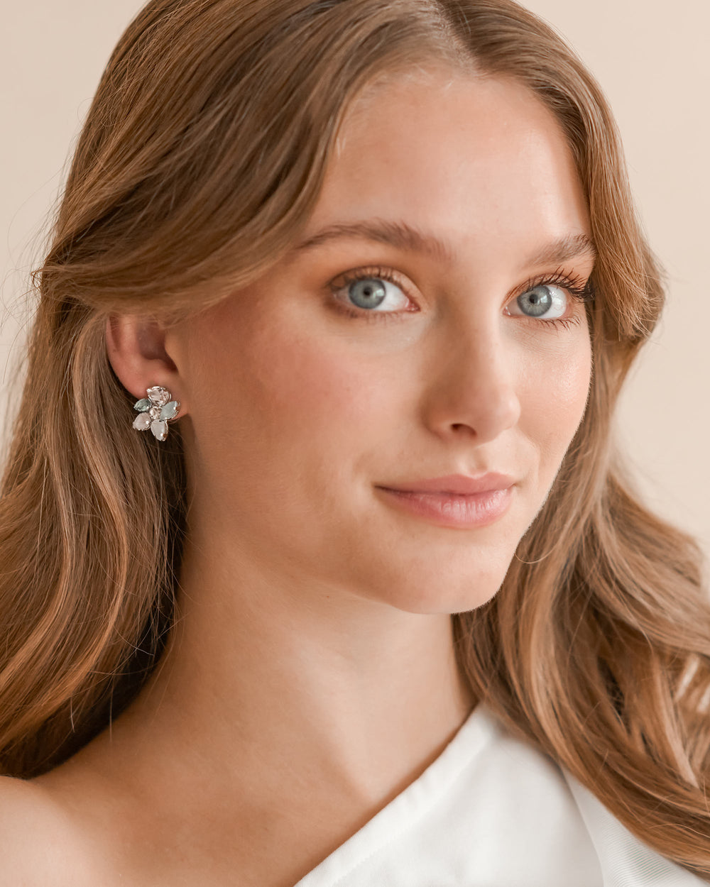 Multi-Color Stud Earrings
