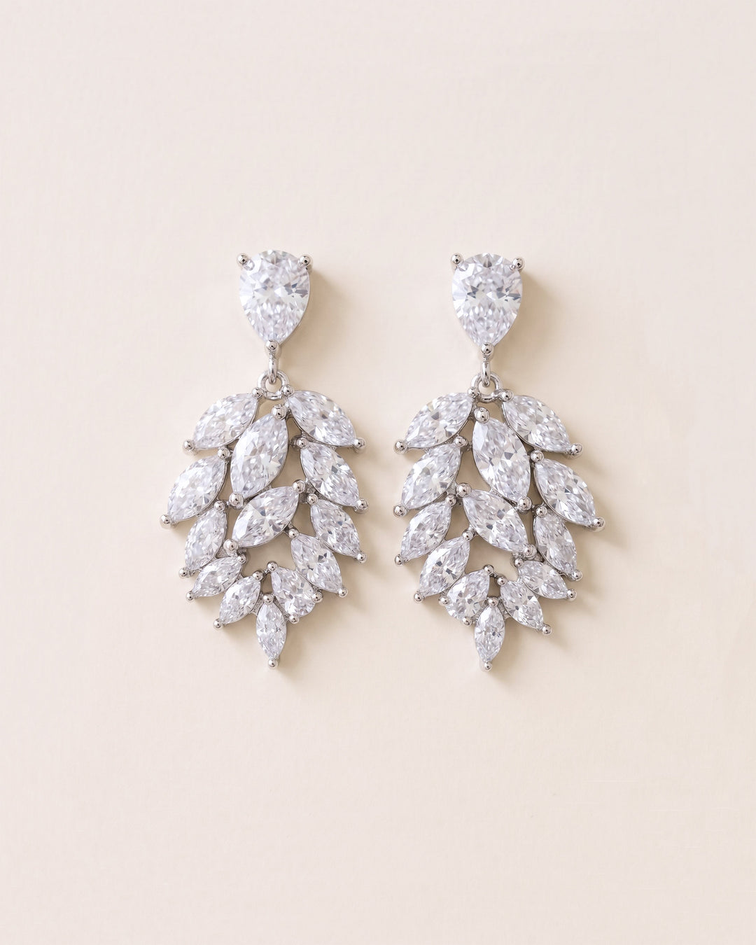 CZ Dangle Earrings Wedding