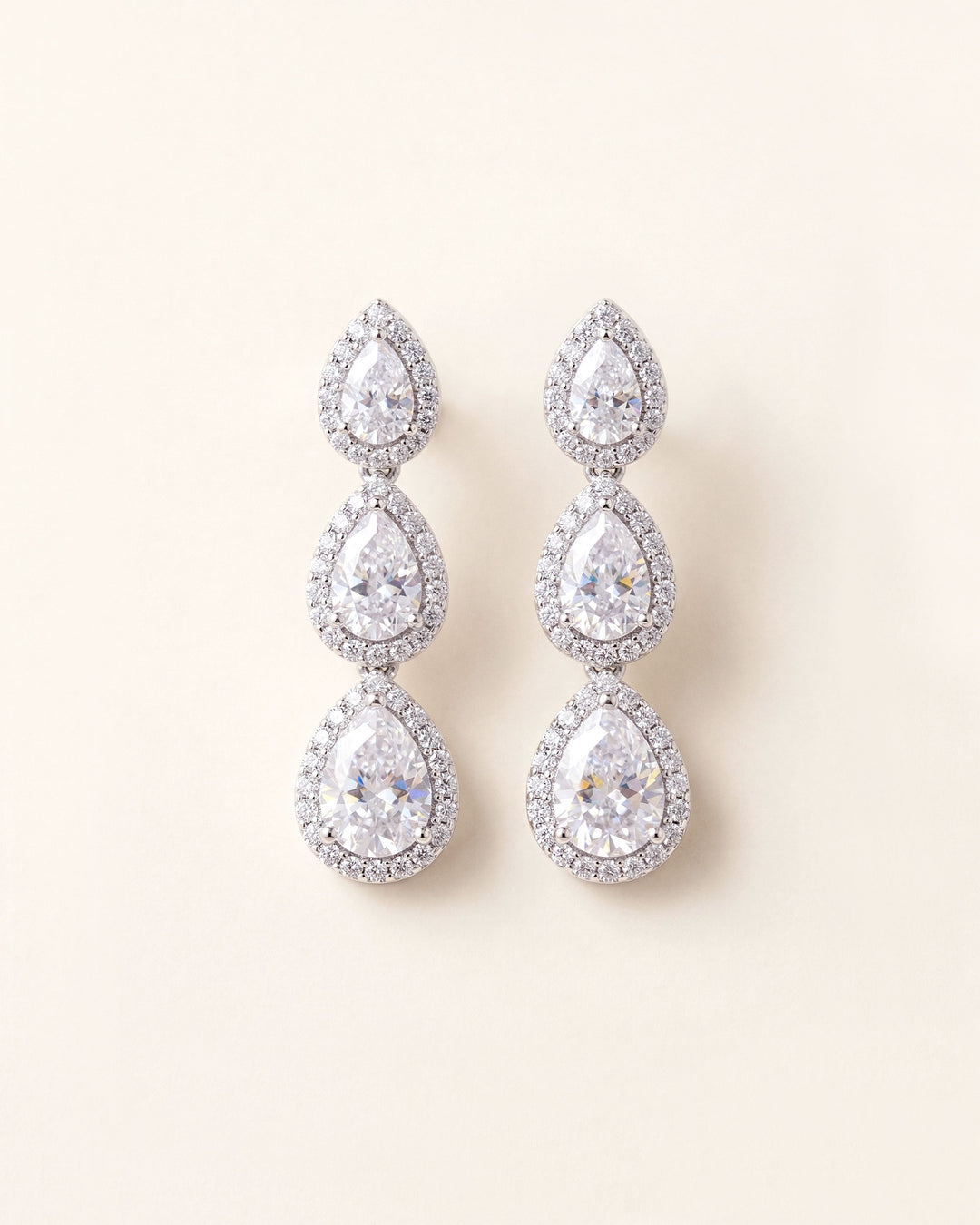 CZ Dangle Earrings