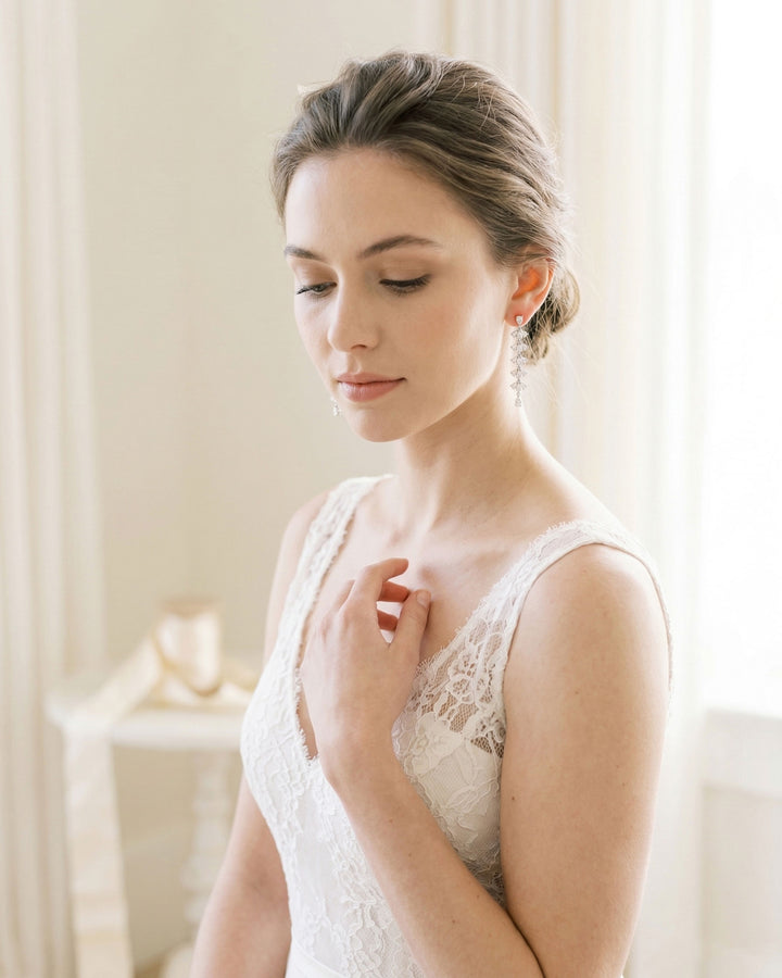 Dangle Bridal Earrings