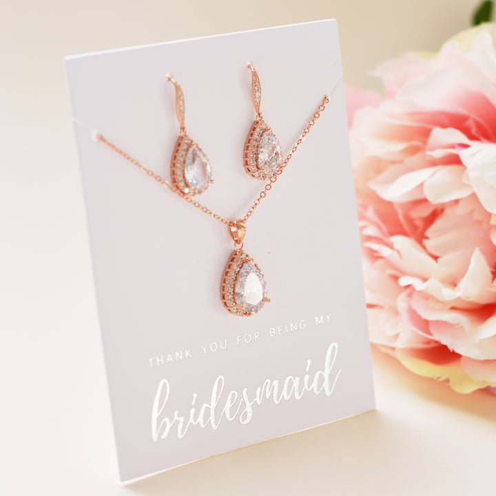 Mystery Bridesmaid Bag - Rose Gold (5 Jewelry Sets)