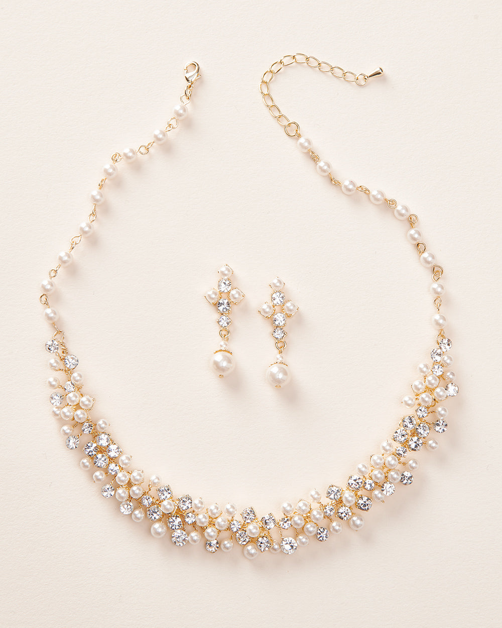 Bridal Pearl Jewelry Set 