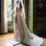 Cut Edge Veil for Bride