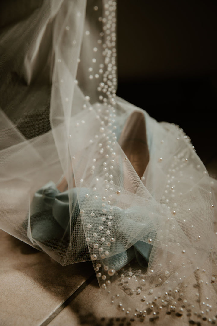 Pearl Wedding Veil