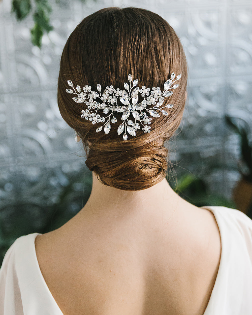 Crystal Wedding Comb