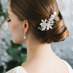 Floral Wedding Comb