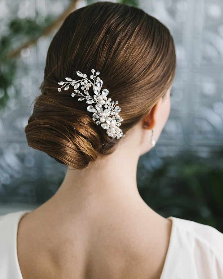 Wedding Comb with Pearls