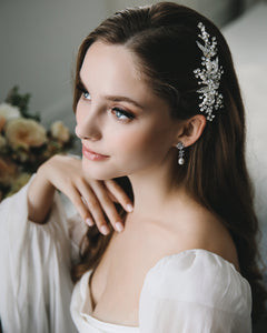Floral Wedding Clip