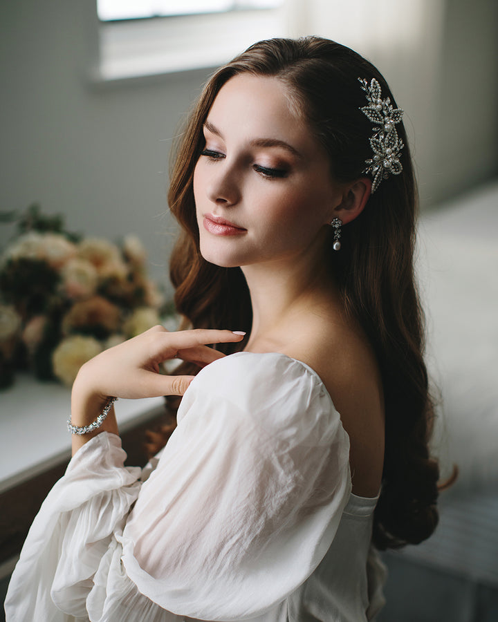 Bridal Headpiece with Pearls