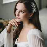 Pearl Flower Wedding Clip
