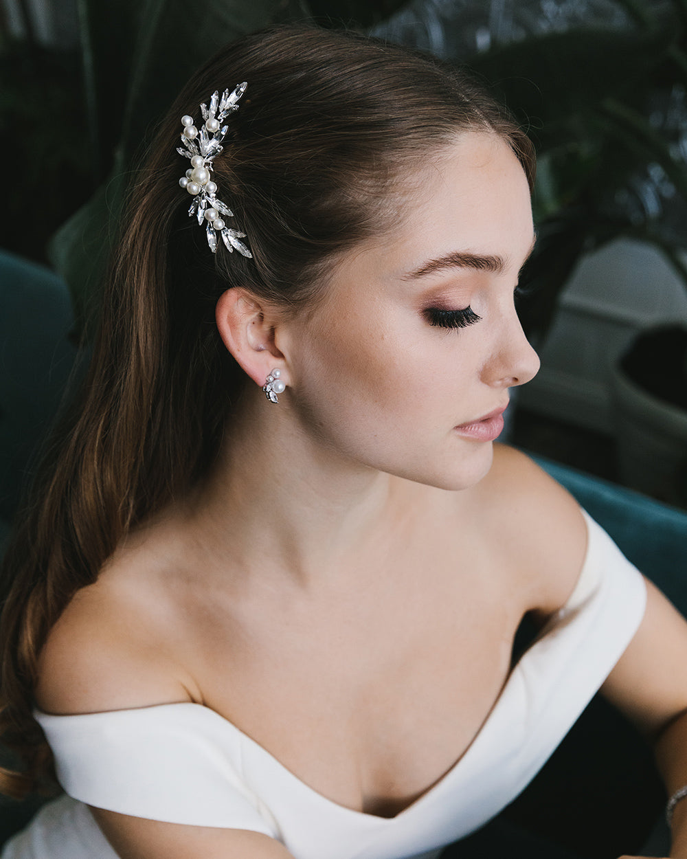 Pearl Wedding Comb