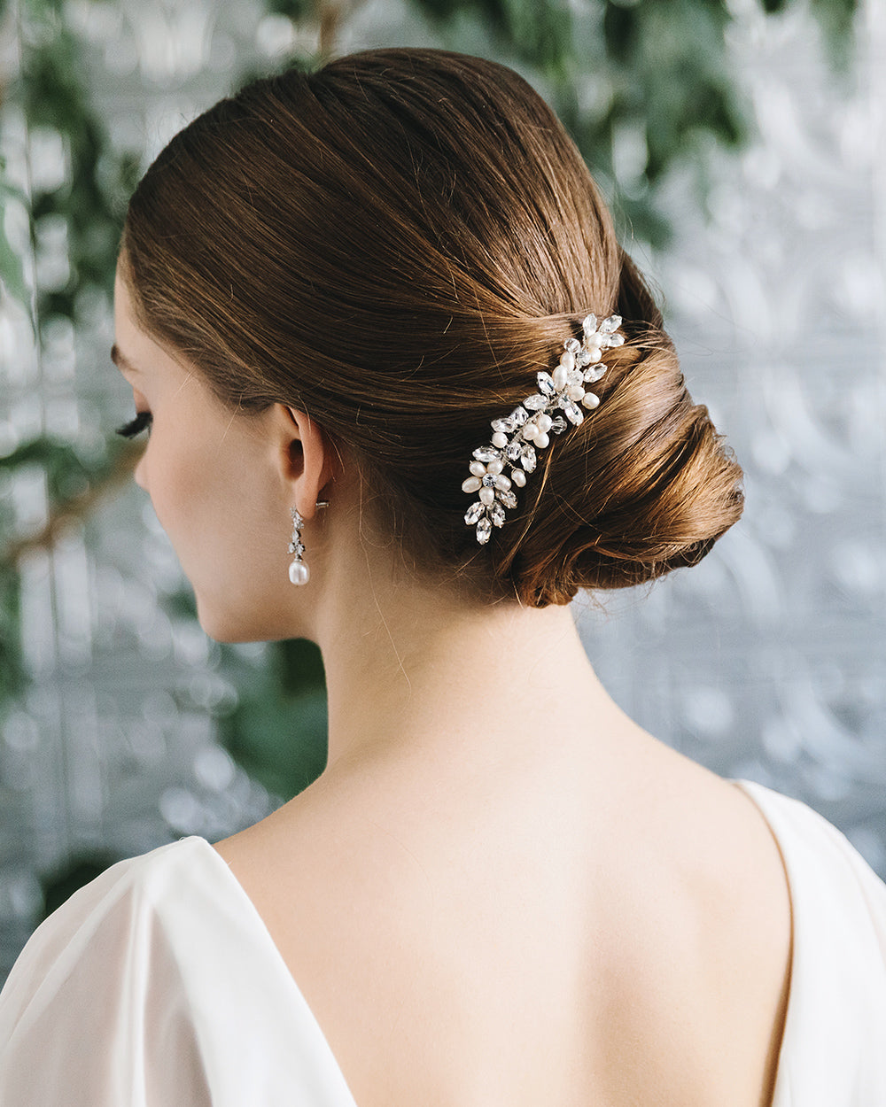 Pearl Wedding Comb