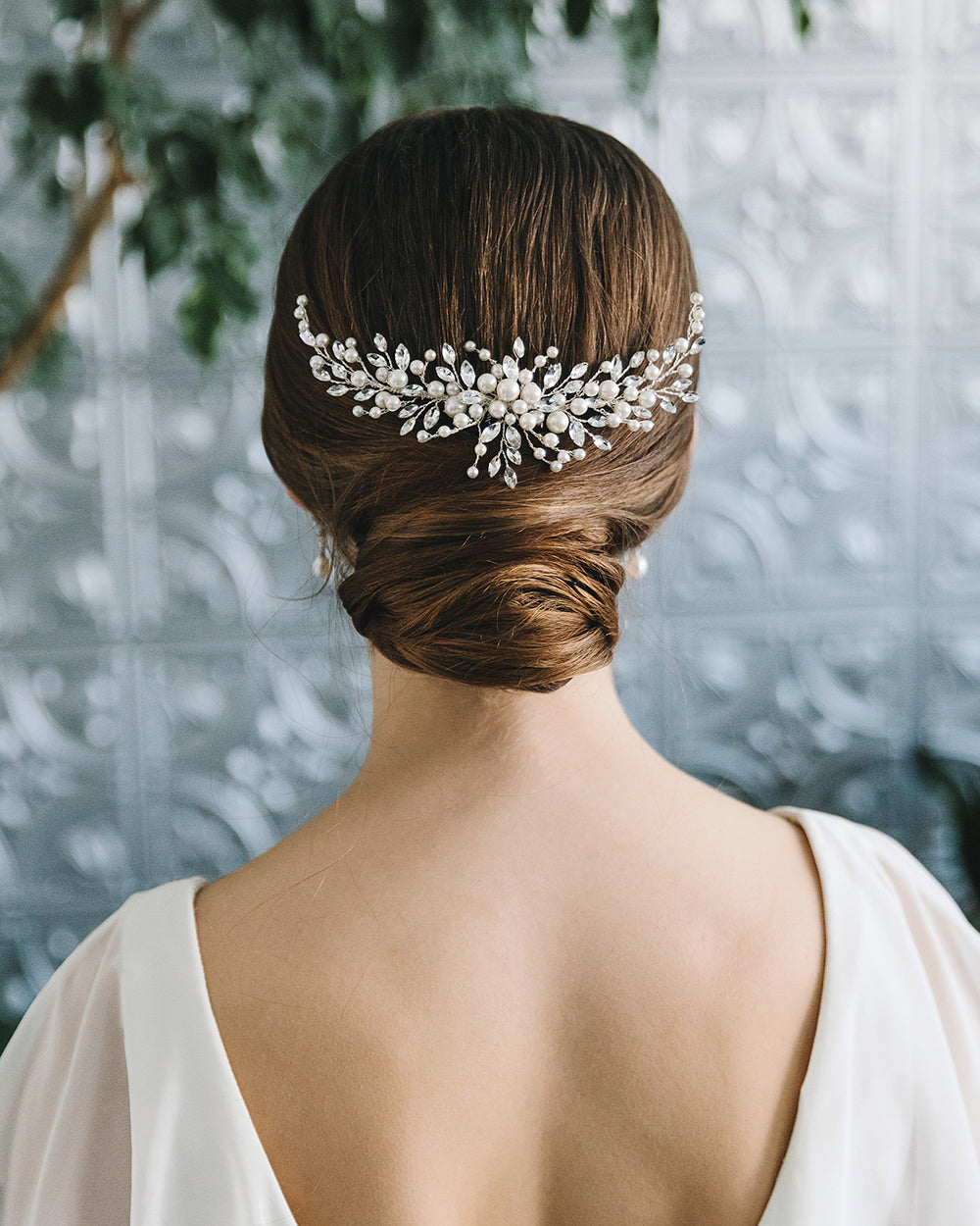 Wedding Comb Pearls
