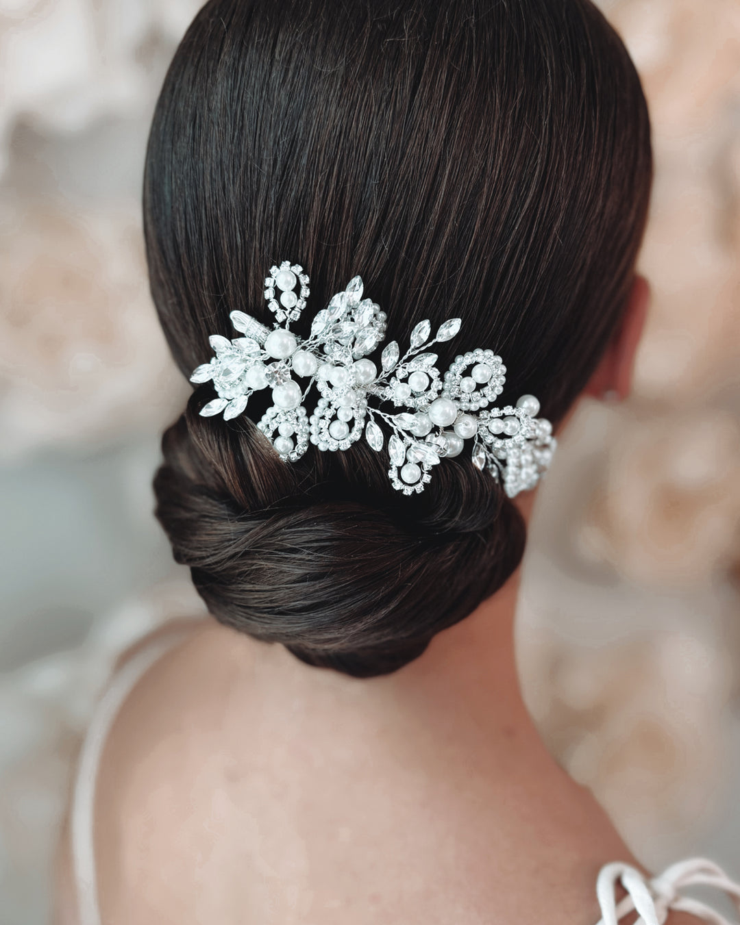 Pearl Wedding Comb