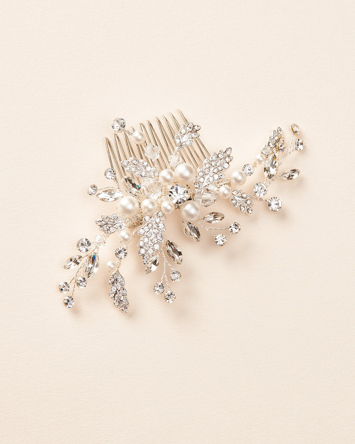 Pearl Bridal Comb