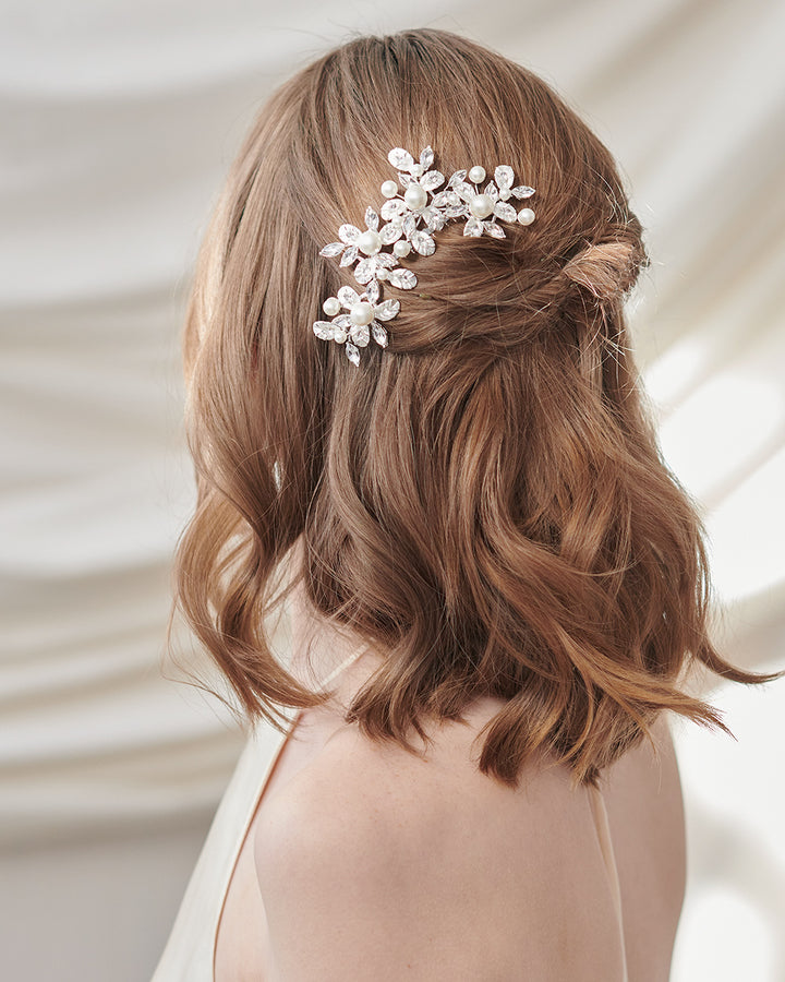 Pearl Bridal Comb Hair Accessory