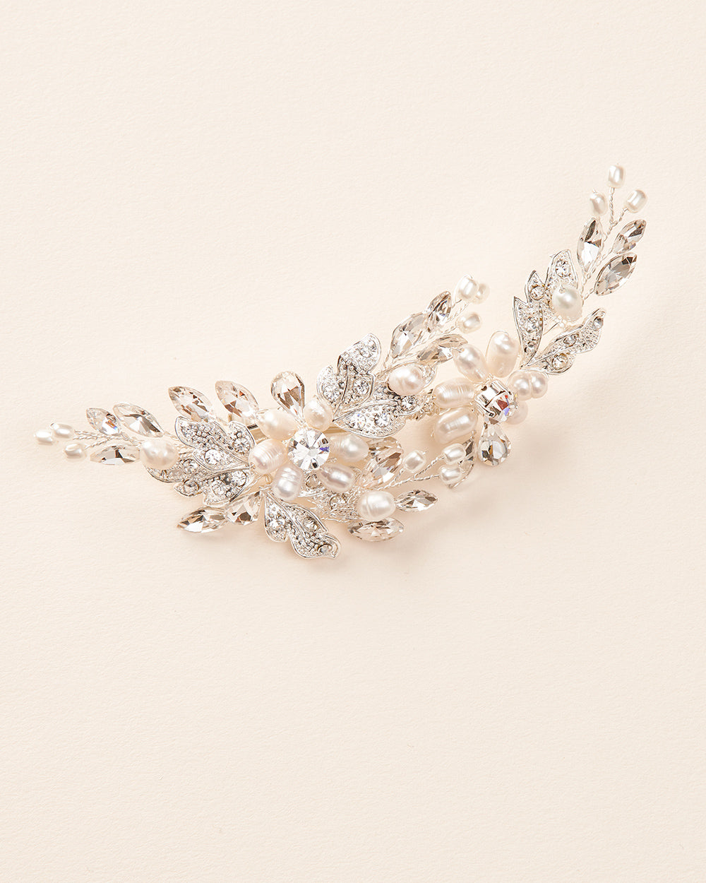 Pearl Wedding Clip