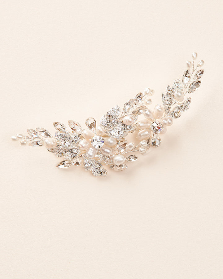 Pearl Wedding Clip