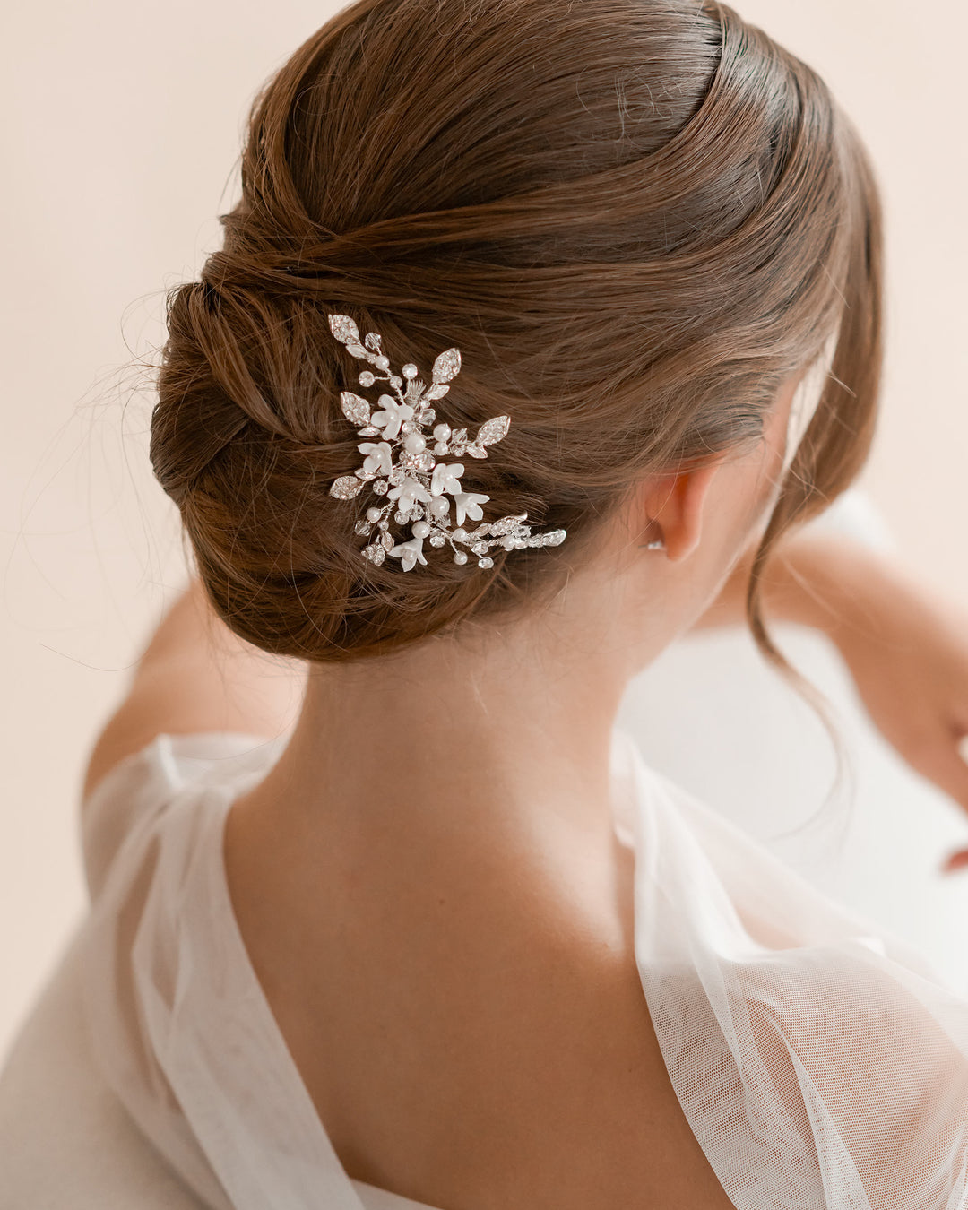 Pearl Wedding Comb