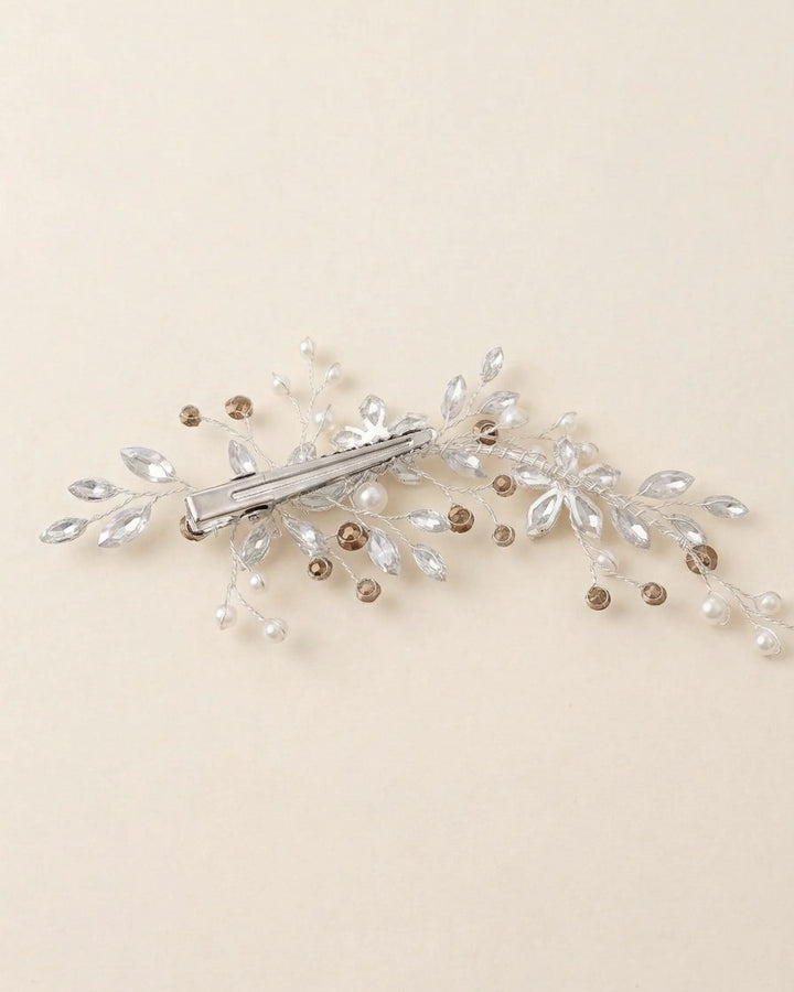 Pearl Bridal Comb Clip