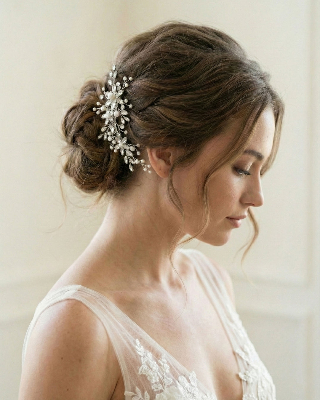 Bridal Headpiece with pearls