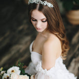 Silver Bridal Headband