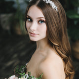 Bridal Headband Silver