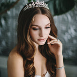 Wedding Tiara with Crystals