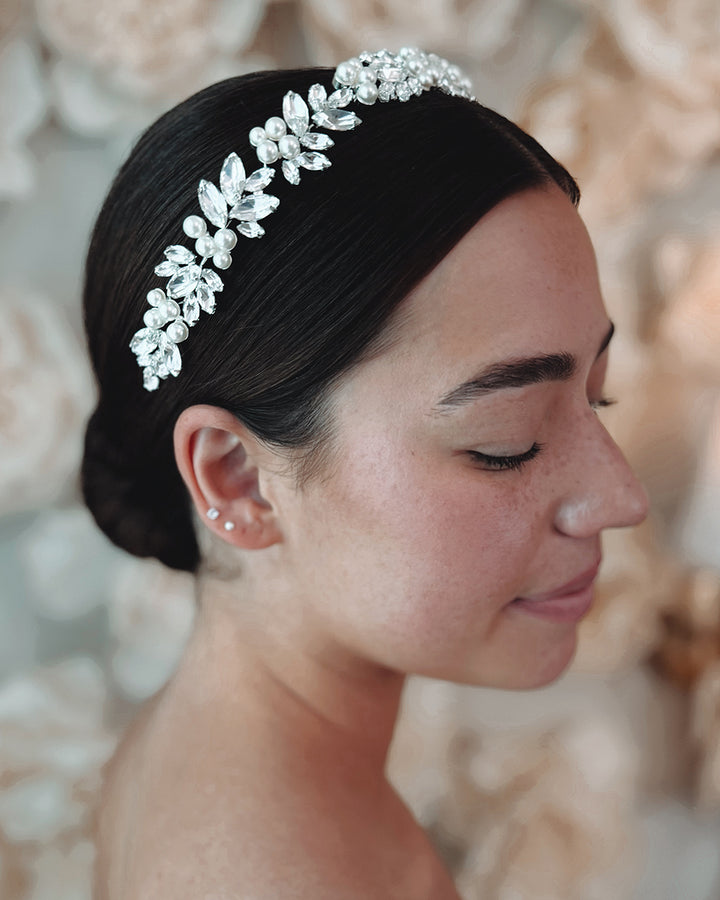 Wedding Headpiece Pearls