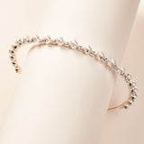 Pearl and Rhinestone Headband Hair Accessory