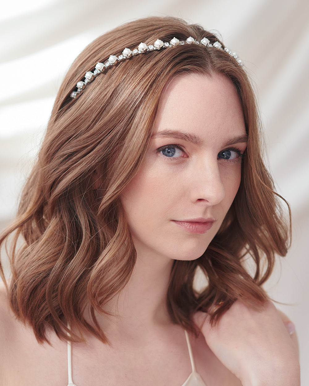 Wedding Pearl and Rhinestone Hair Accessory