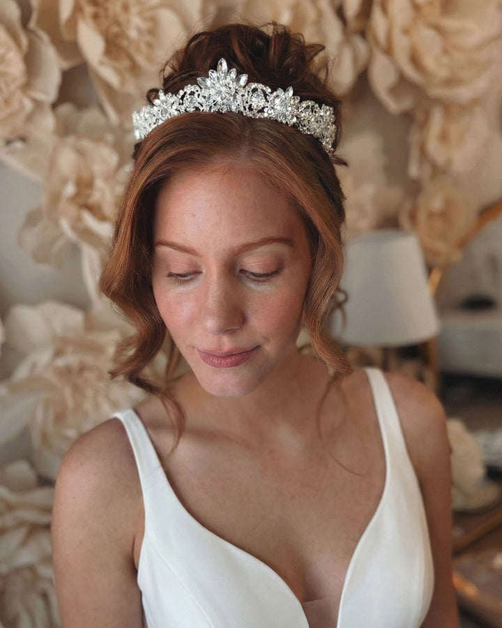 Silver Wedding Tiara